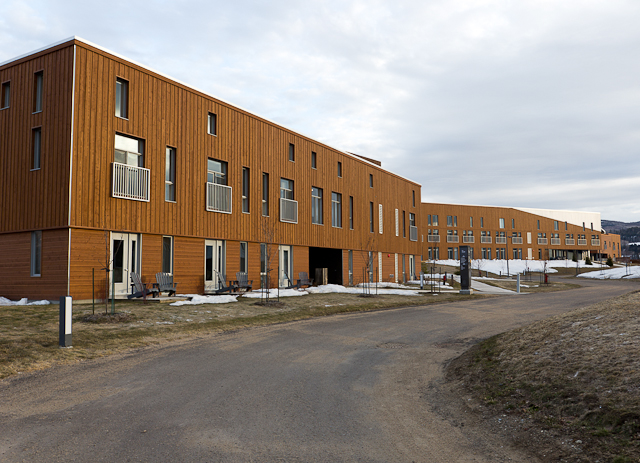 L'extérieur de La Ferme du Massif de Charlevoix