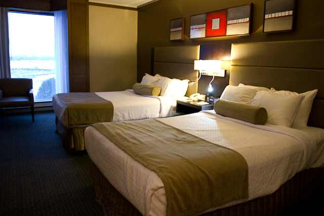 Notre chambre au Crowne Plaza Gatineau-Ottawa