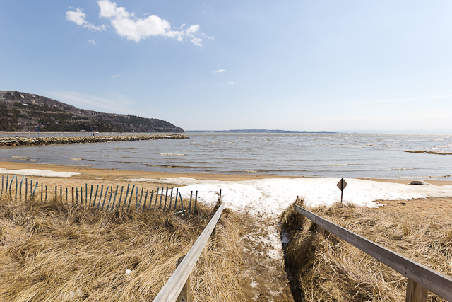 Quai de Baie-St-Paul au printemps - Charlevoix