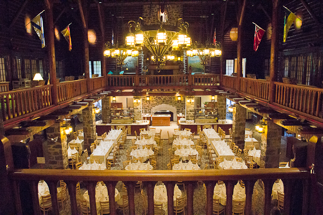 Salle à manger Aux Chantignoles du Fairmont Château Montebello, Outaouais