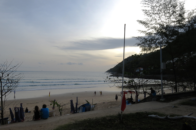 Vue de la plage