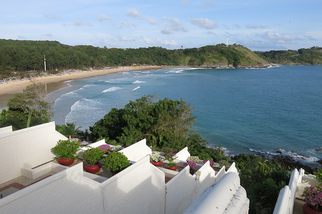 Vue de notre balcon au Royal Phuket Yacht Club