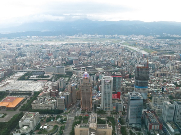 Édifices du centre-ville - Taipei 101, Taiwan