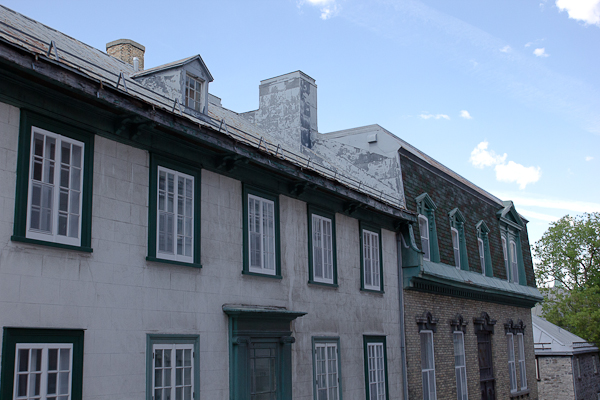 Anciennes mansardes - Québec, Canada