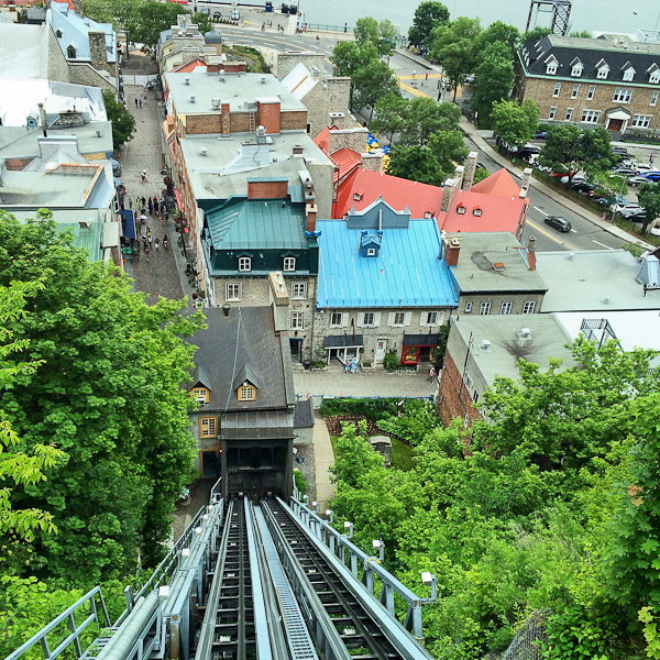 Funiculaire - Québec, Canada