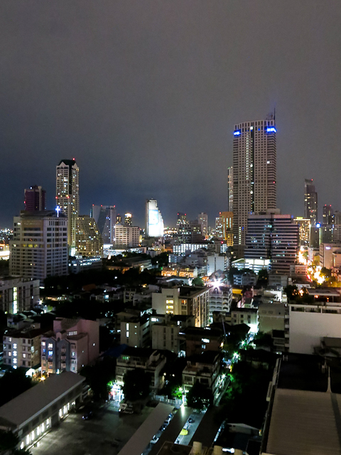 Vue du toit - Furama Silom - Bangkok, Thailande