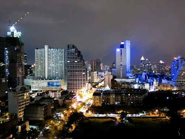 Vue sur la ville - Furama Silom - Bangkok, Thailande