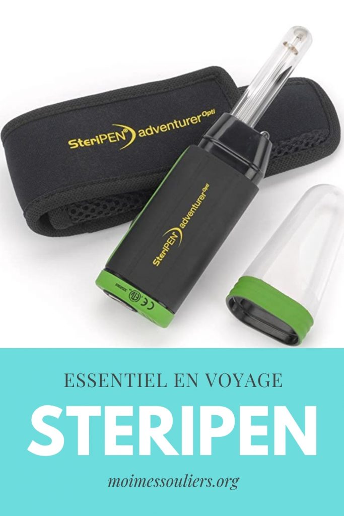 Essentien en voyage, le Steripen