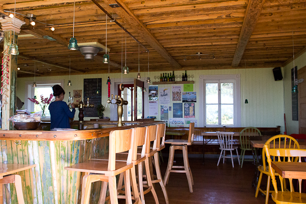 Le bar - Microbrasserie Tête d'Allumette - Kamouraska