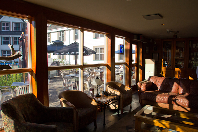 Lobby de l'hôtel - L'Auberge Gîte du Mont-Albert, Gaspésie