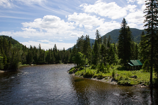 Petit chalet de pêcheurs - Parc national de la Gaspésie