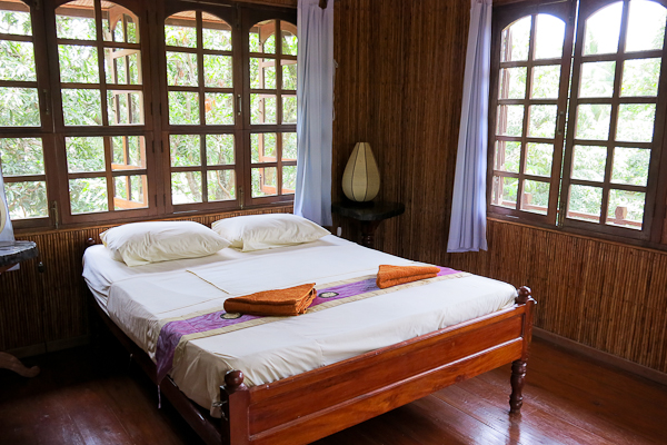 Première chambre - Les Manguiers - Kampot, Cambodge