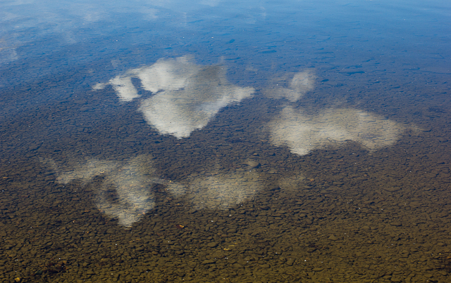 Reflets de nuages - L'Auberge Gîte du Mont-Albert, Gaspésie