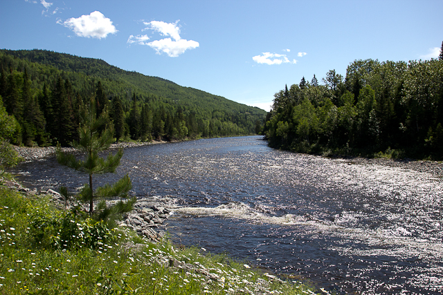 Rivère Ste-Anne - L'Auberge Gîte du Mont-Albert, Gaspésie