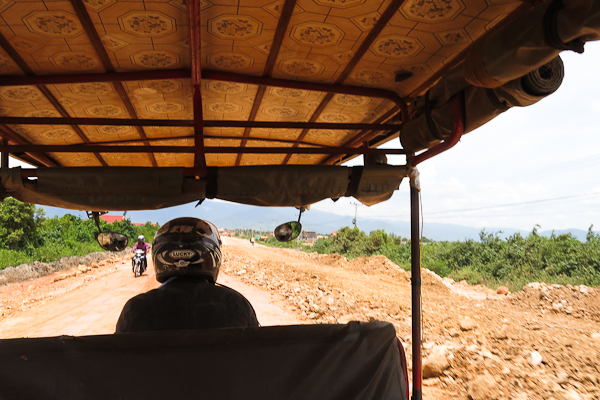 Route de Kep à Kampot, Cambodge