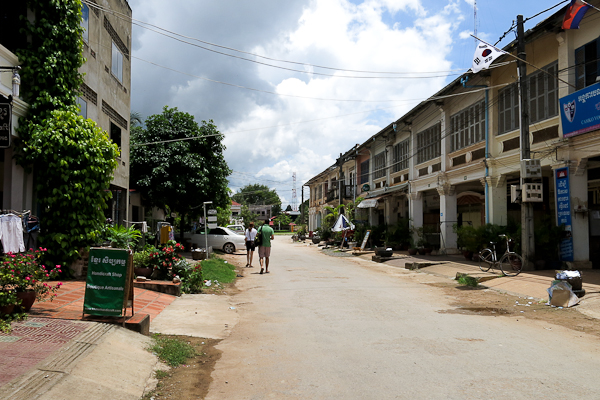 Rue de la Java Bleue - Kampot, Cambodge