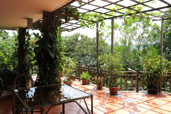 Terrasse - Les Manguiers - Kampot, Cambodge