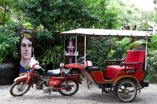 Tuk tuk - River Garden StreetFood Tour – Siem Reap, Cambodge