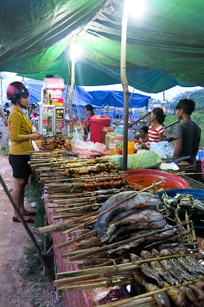 Visite du marché local - River Garden StreetFood Tour – Siem Reap, Cambodge