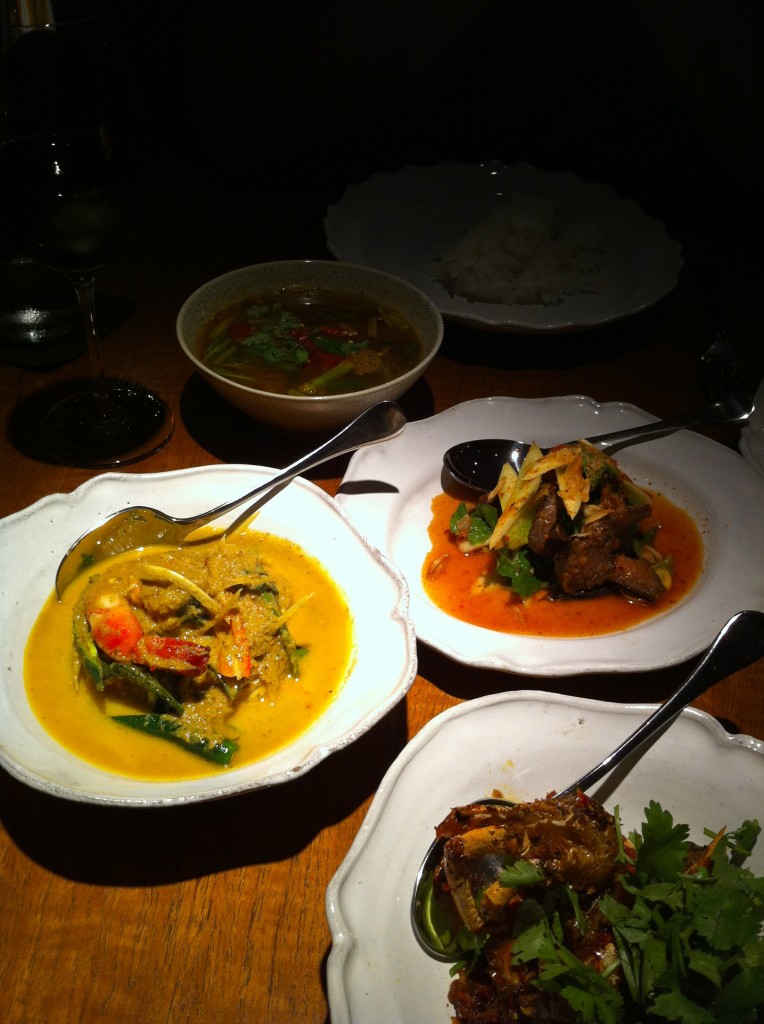 Les plats de chez Nahm