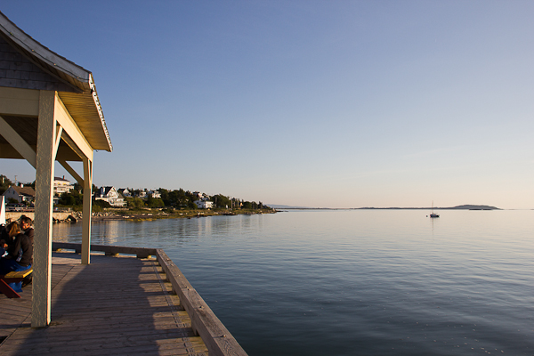 Vue du quai public, Kamouraska