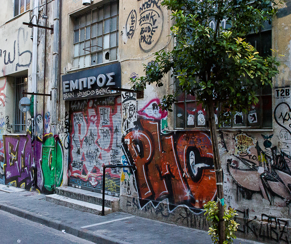 Art de rue - Street art à Athènes, Grèce 11