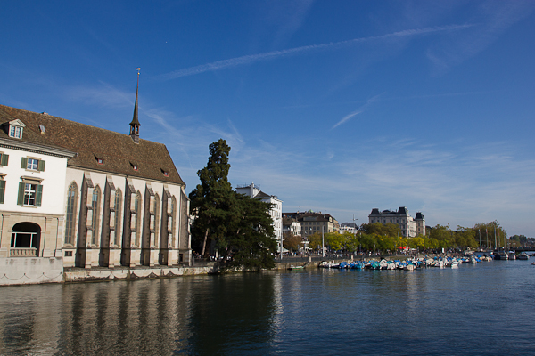 Bord de l'eau du Limmatt - Zurich, Suisse