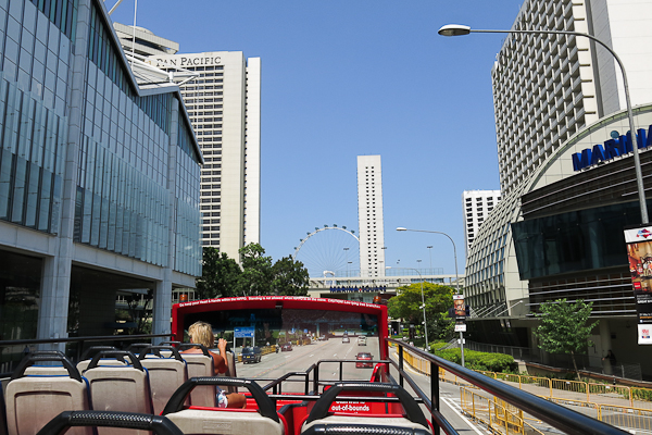 Bus hop on hop off à Singapour