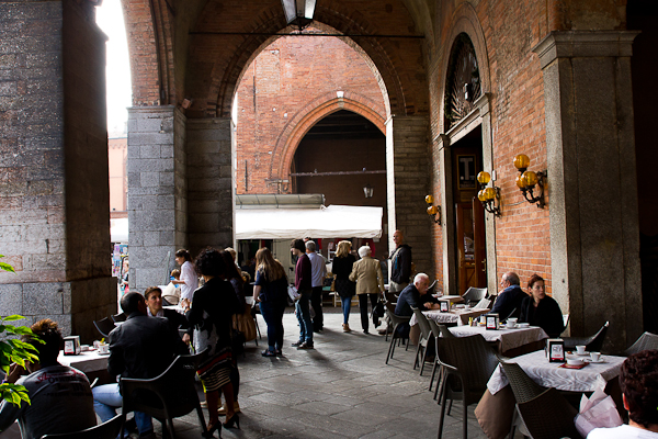 Café typiquement italien - Cremona, Lombardie, Italie