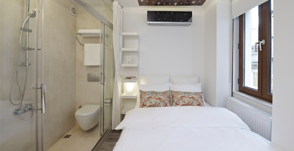 Chambres privées du Bunk Beyoglu Hostel - Istanbul, Turquie (photo du site)