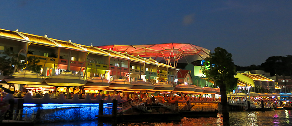 Cocktails et bars à Clarke's Quay - Singapour