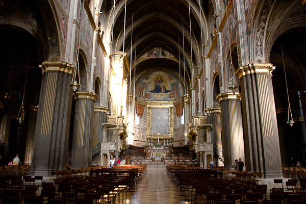 L'intérieur du Duomo - Cremona, Lombardie, Italie