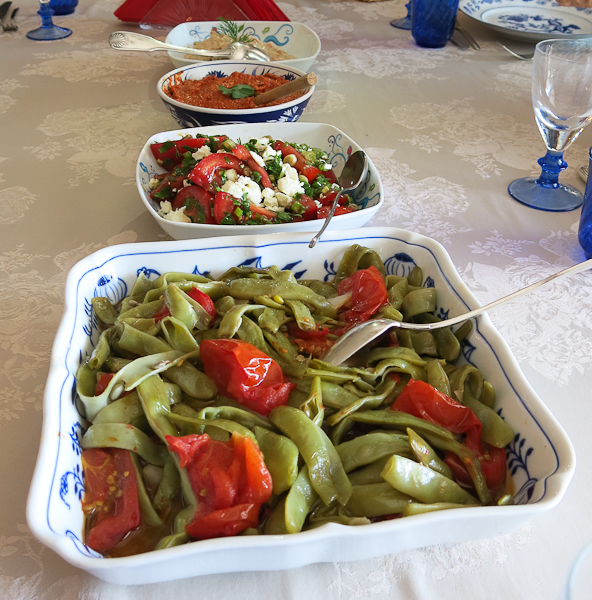 Légumes variés à l'ail - cours de cuisine Turkish Flavours - Istanbul, Turquie