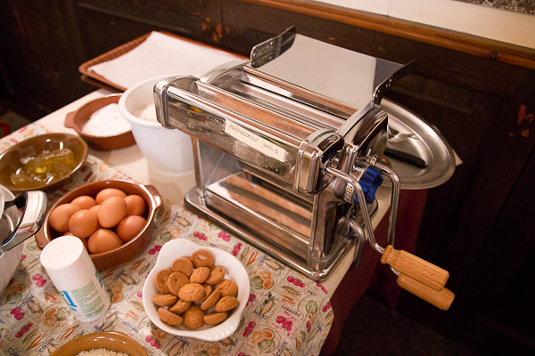 Machine à pâtes - Locanda al Carrobbio - Cremona, Lombardie, Italie