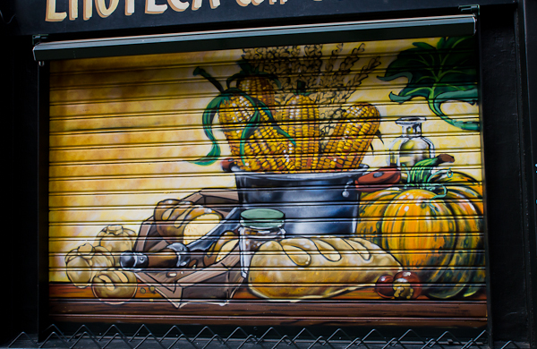 Mais et cuisine - Art de rue - Milan, Italie