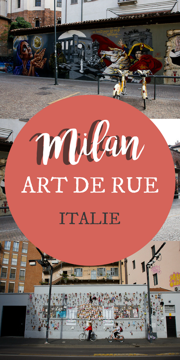 Art de rue à Milan en Italie