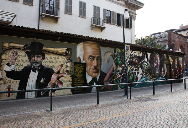 Murale - Art de rue - Milan, Italie