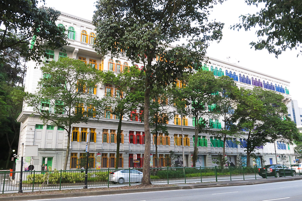 Old Hill Street Police Station, maintenant le siège du Ministère de l’information et des communications - Singapour