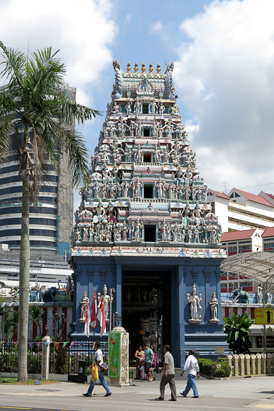 Un temple à Little India, SIngapour