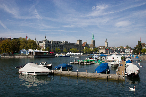 Vue sur la ville de Zurich, Suisse