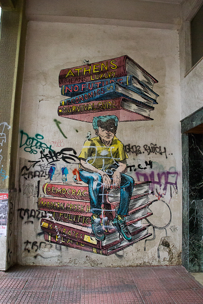 Art de rue - Street art à Athènes, Grèce 22