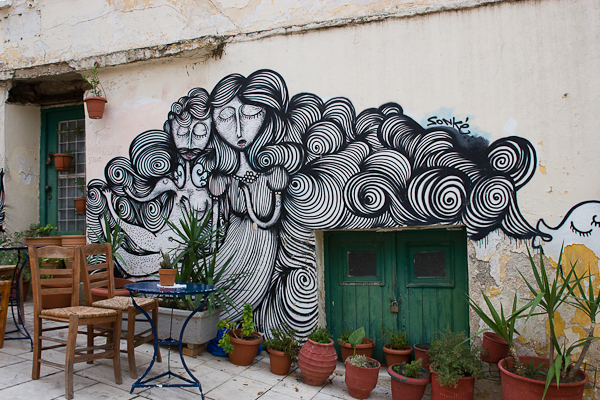 Art de rue - Street art à Athènes, Grèce 25