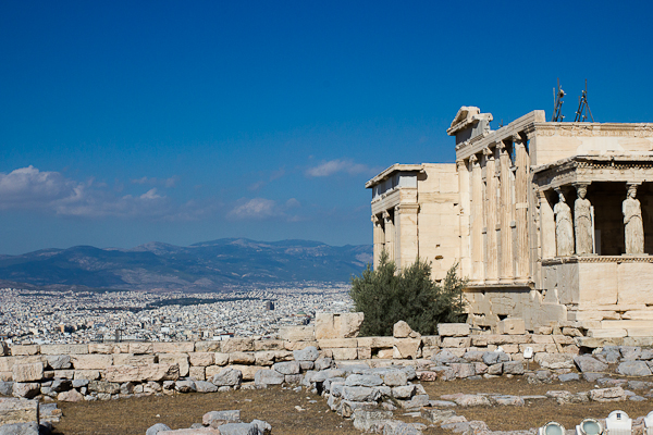 Sur la colline de l'Acropole - Athènes, Grèce