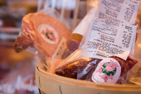 3 petits cochons verts - Marché de Noel de L'Assomption - Lanaudière