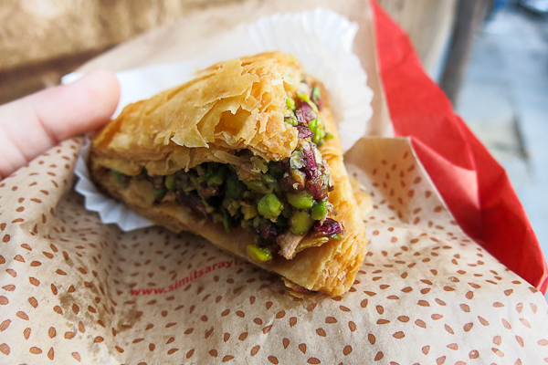 Baklava aux pistaches - Istanbul, Turquie