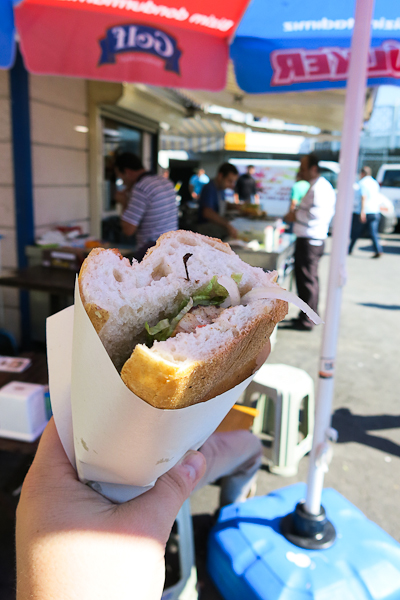 Balik ekmek - sandwich au poisson sur les rives du Bosphore