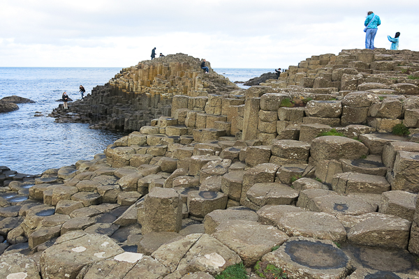 Panorama Giant’s Causeway - Chaussée des géants - Irlande