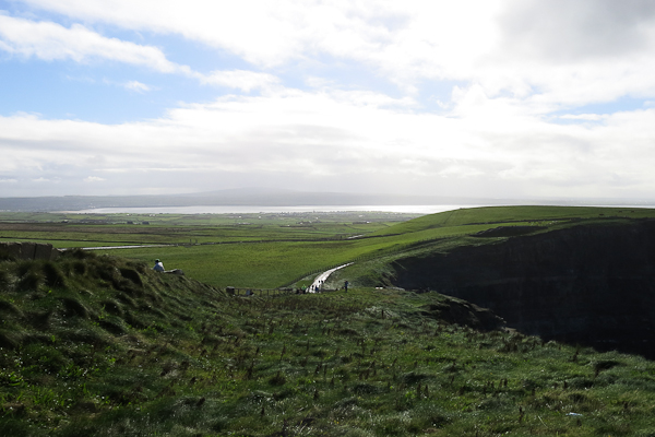 Paysage verdoyant irlandais