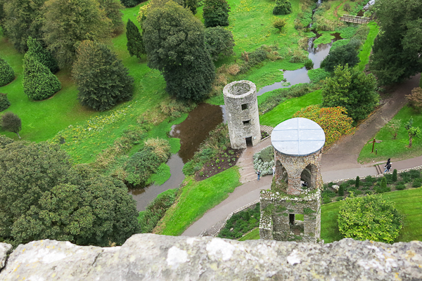 Vue du Blarney Castle - Irlande