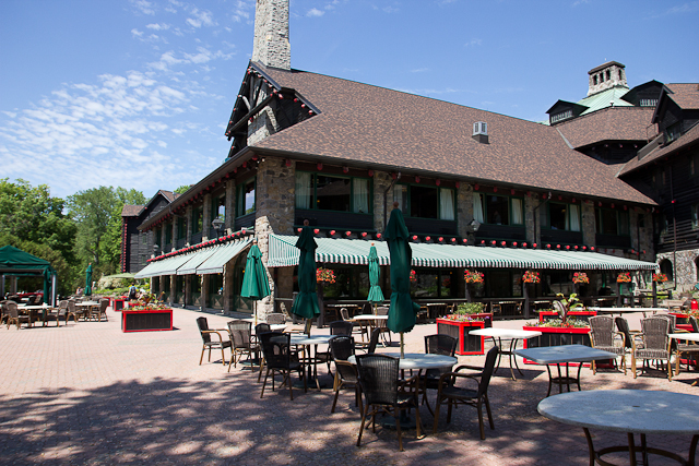 Terrasse - Fairmont Château Montebello